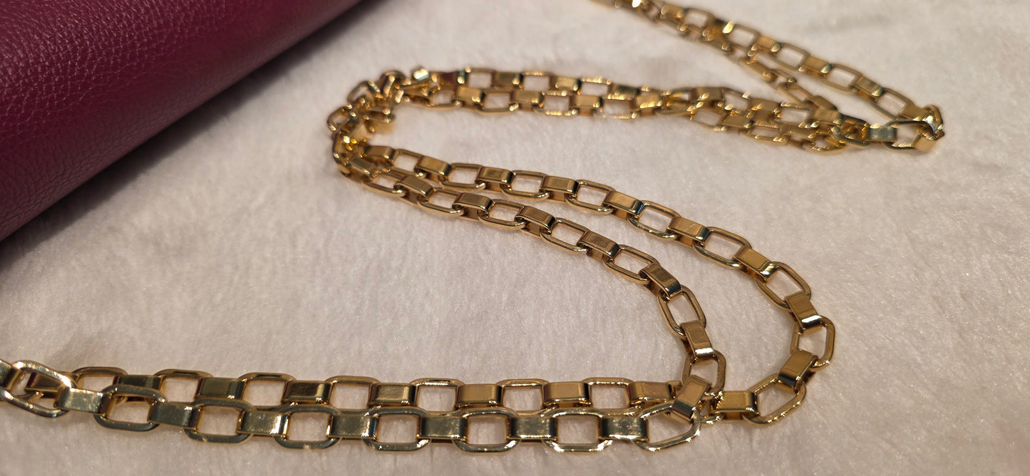 Authentic Louis Vuitton Pallas Chain in Aurore