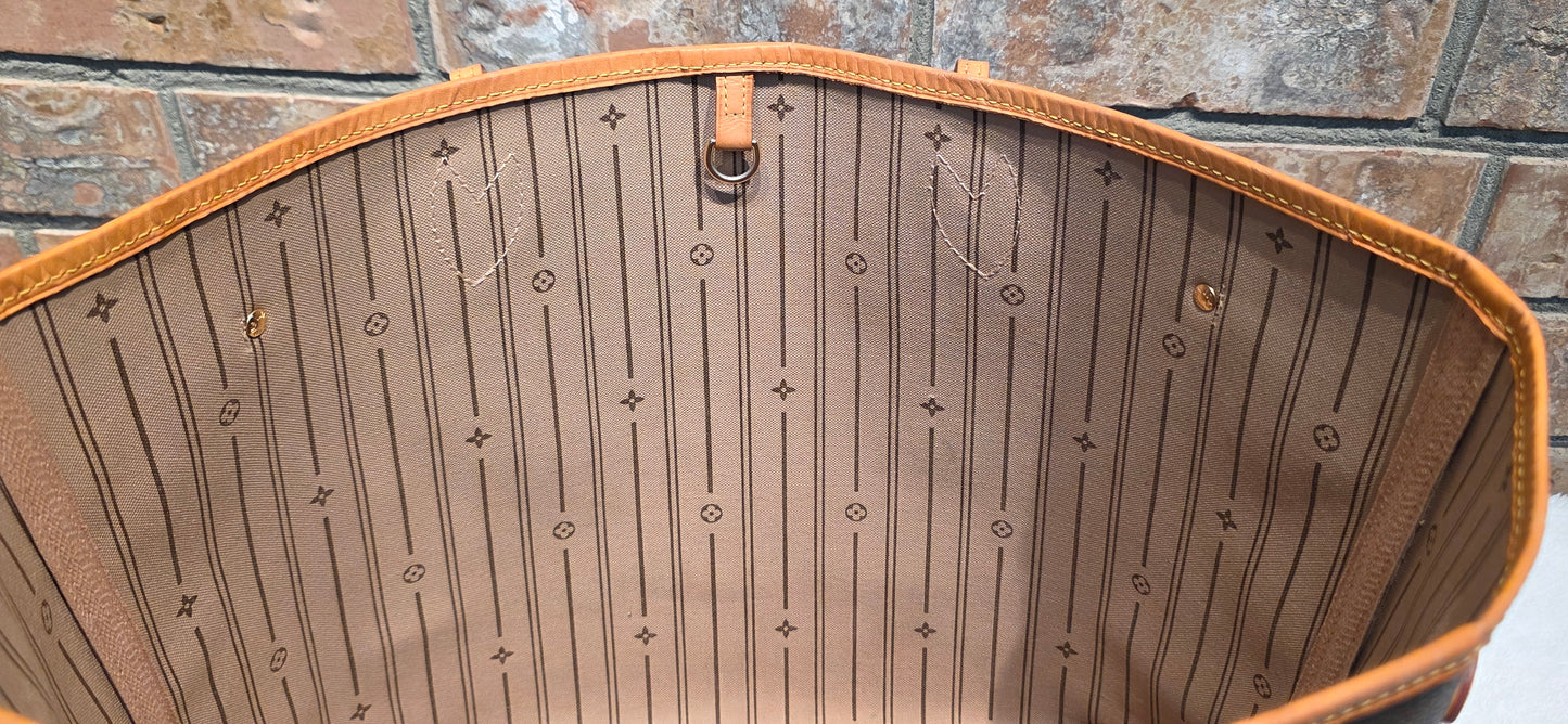 Authentic Louis Vuitton Neverfull MM Monogram