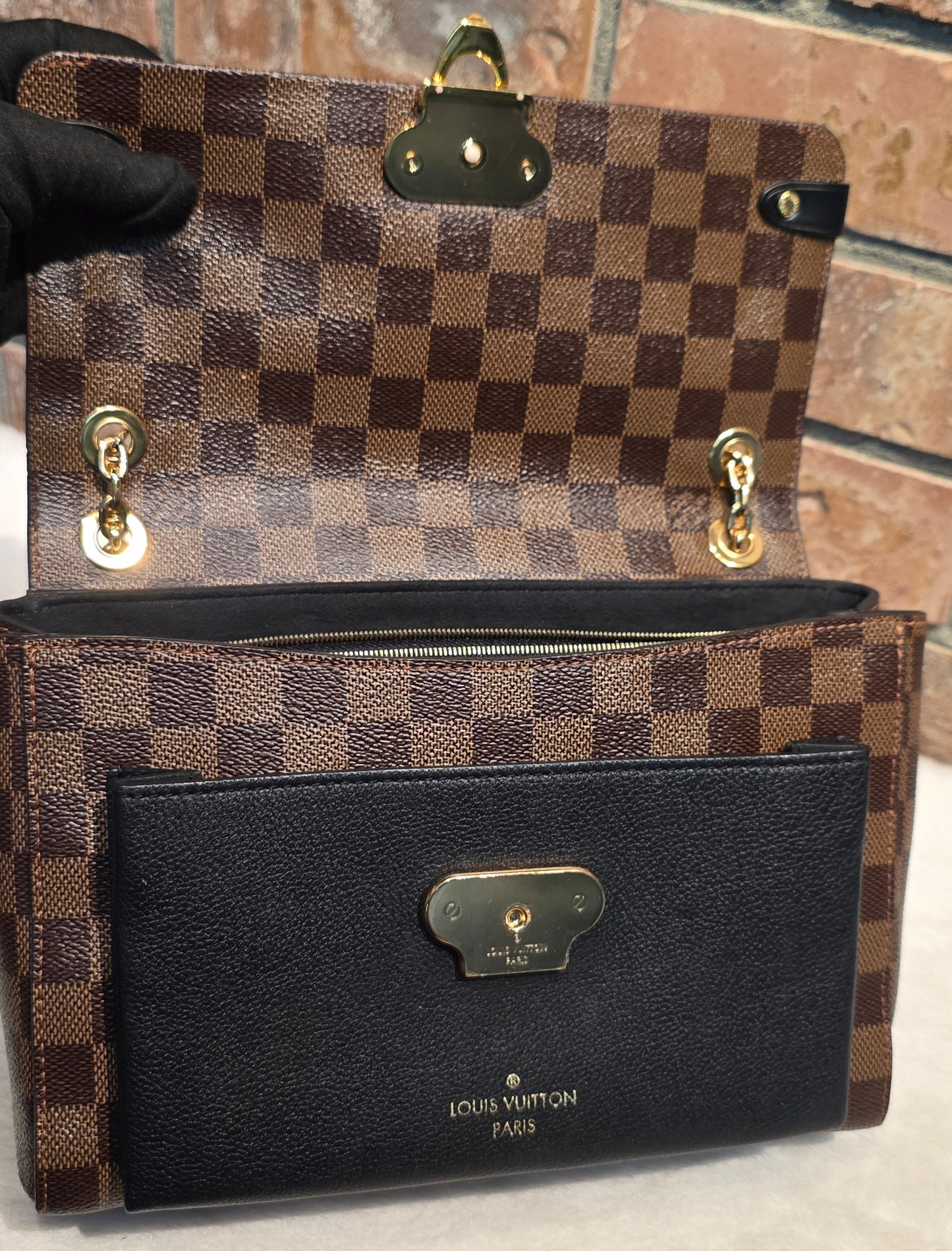 Authentic Louis Vuitton Vavin PM Damier Ebene