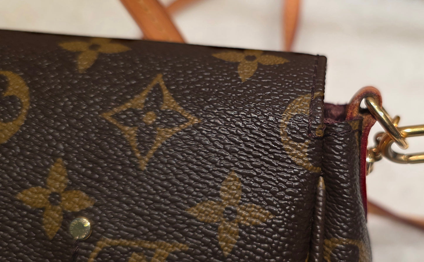 Authentic Louis Vuitton Favorite MM Monogram