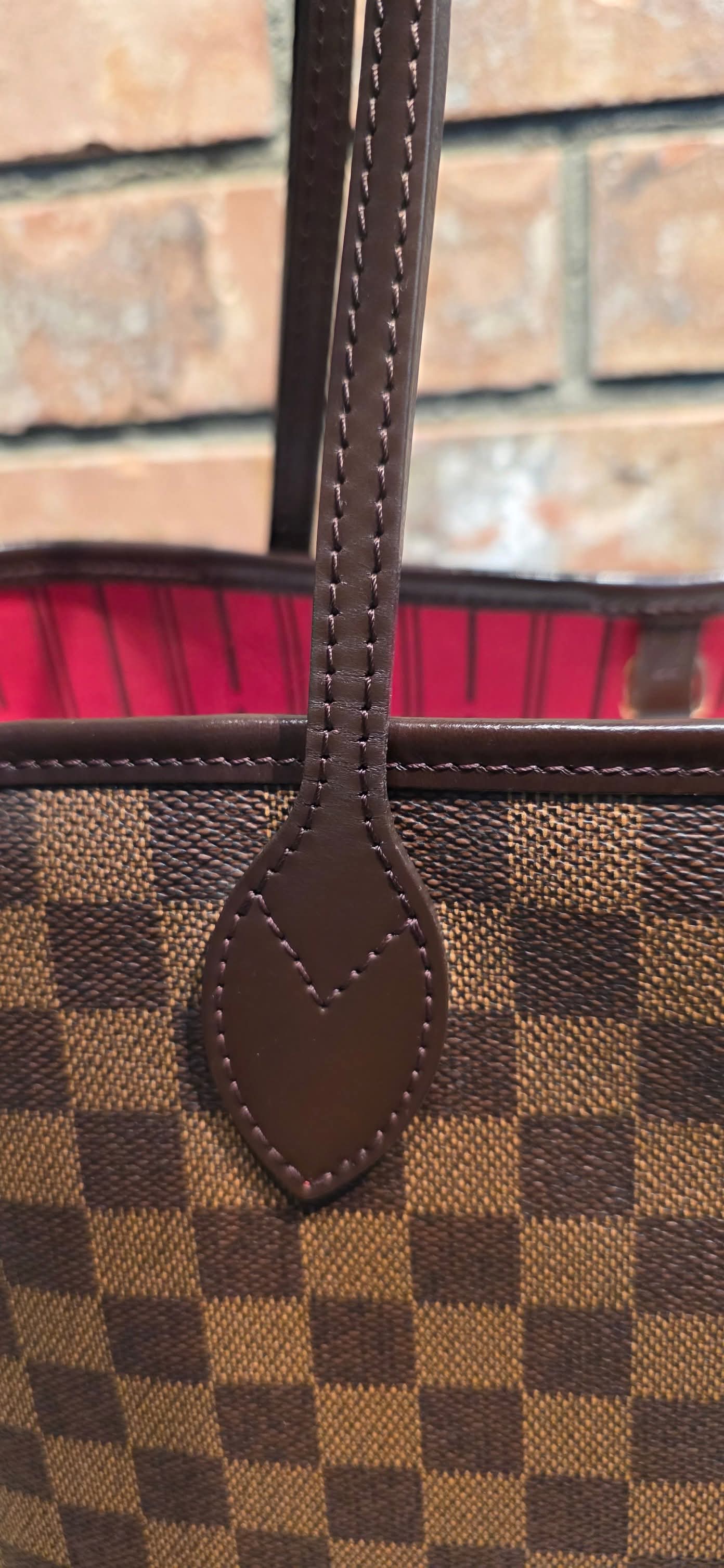 Authentic Louis Vuitton Neverfull MM Damier Ebene