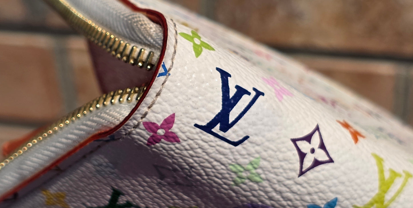 Authentic Louis Vuitton x Murakami Multicolor Zippy Wallet