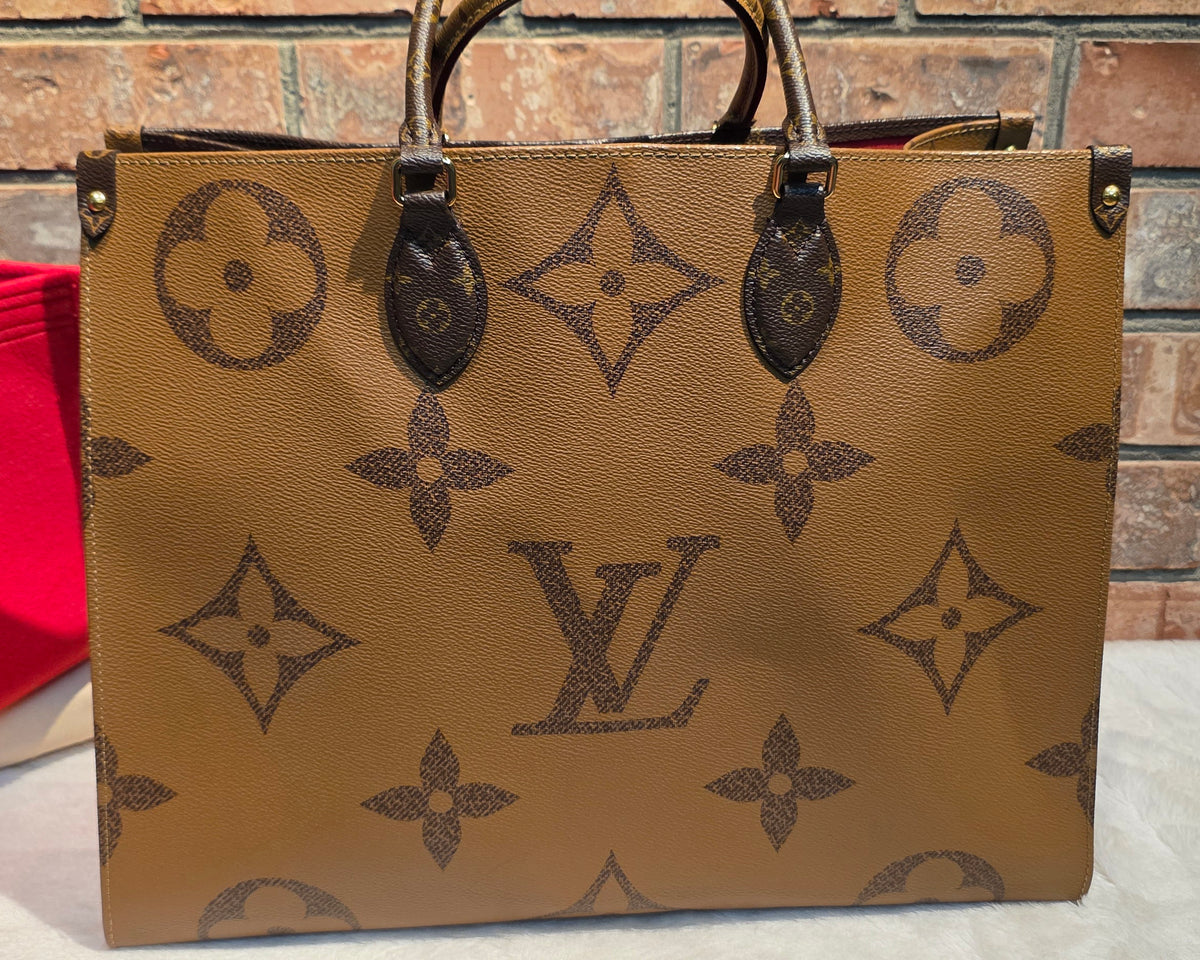 Authentic Louis Vuitton OTG GM Monogram Reverse