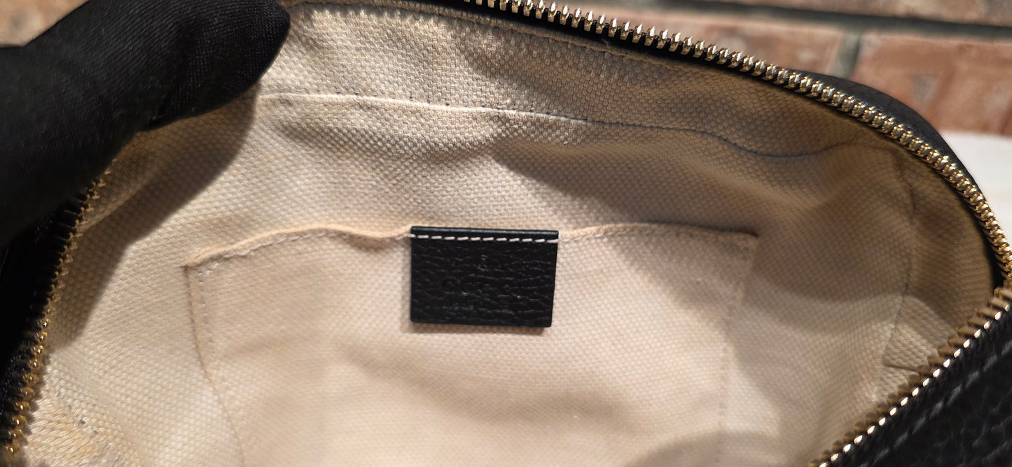 Authentic Gucci Disco Soho Crossbody Black