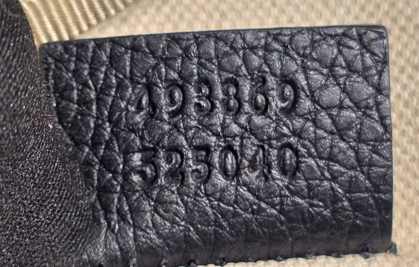 Authentic Gucci Logo Print Belt Bag - Large