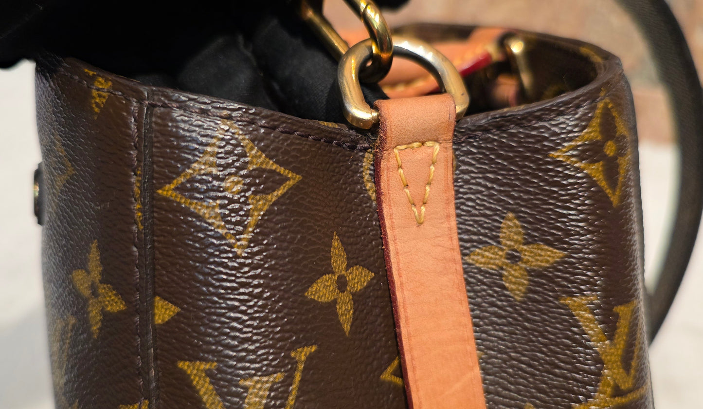 Authentic Louis Vuitton Montaigne BB Monogram