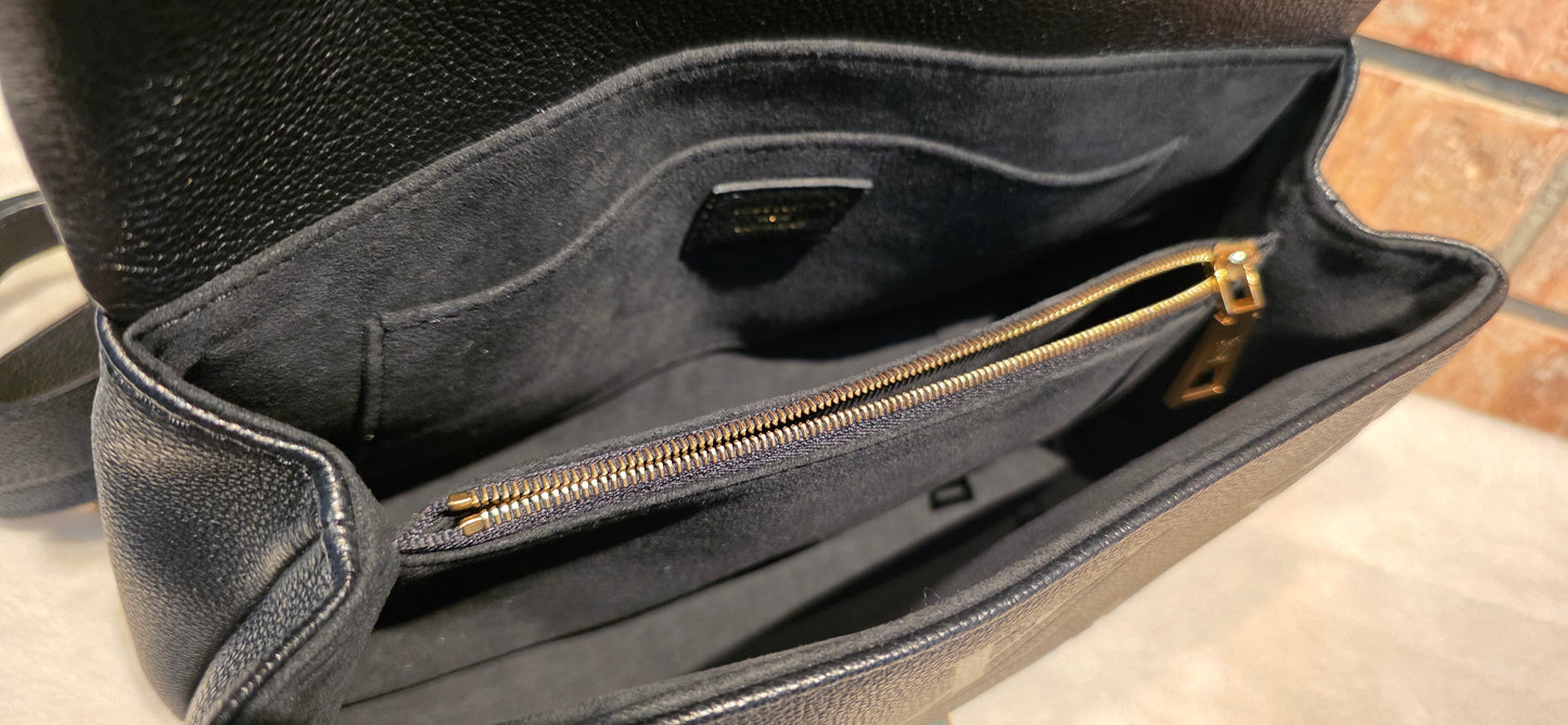 Authentic Louis Vuitton Madeleine MM Empreinte Noir