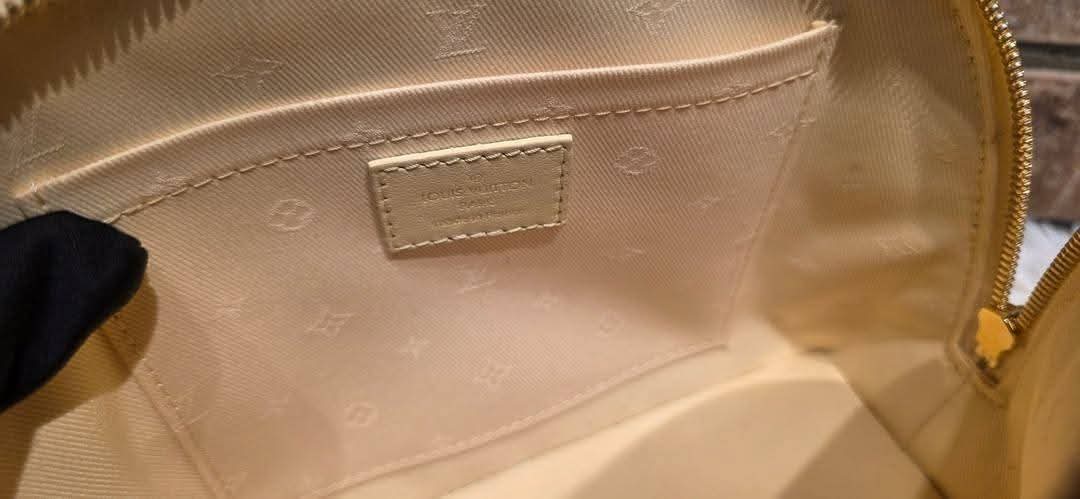 Authentic Louis Vuitton Alma BB Bubblegram Banane