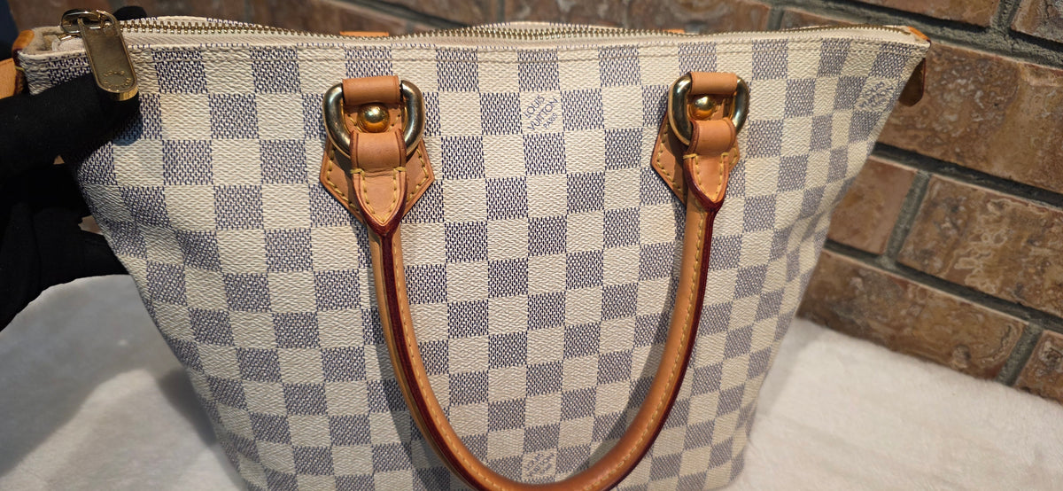 Authentic Louis Vuitton Saleya PM Damier Azur