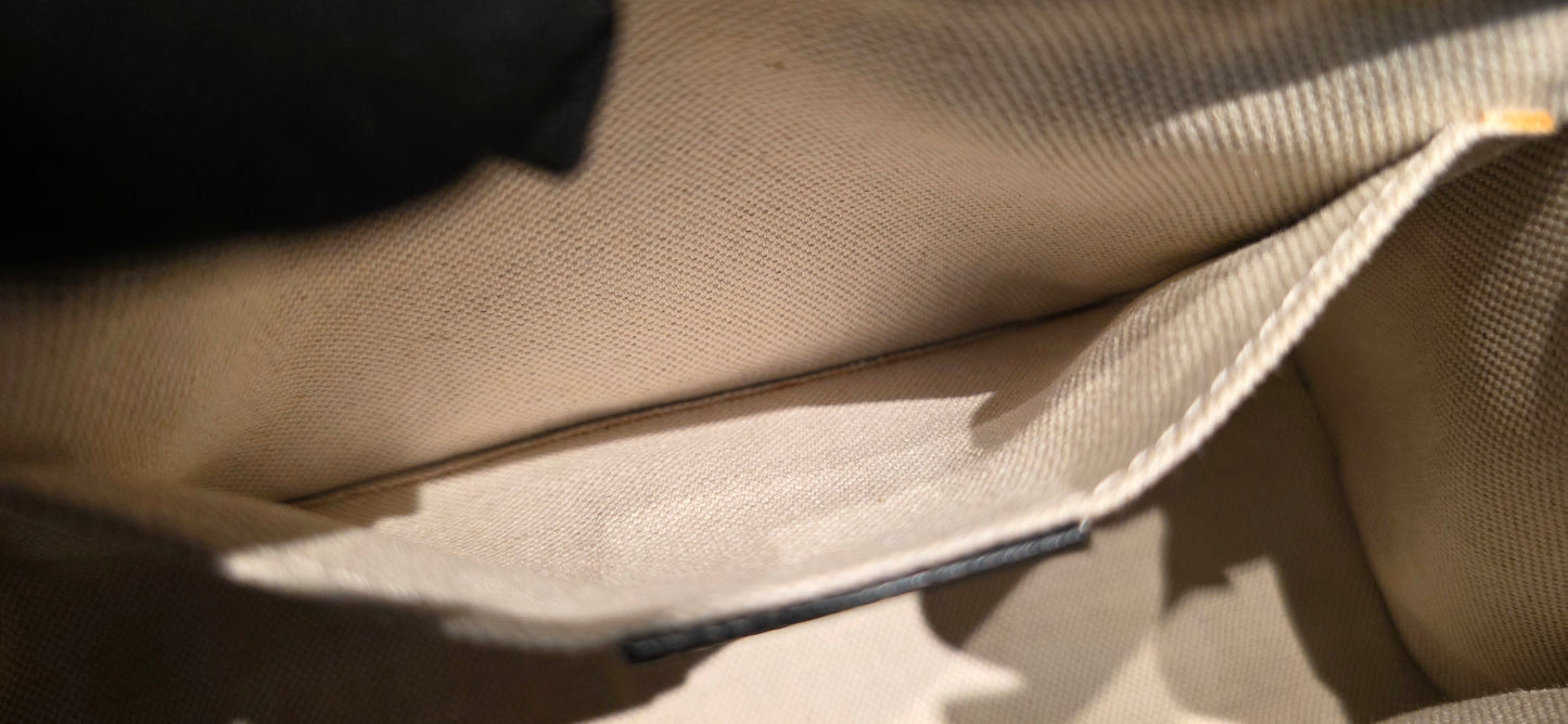 Authentic GG Marmont Top Handle Mini Black