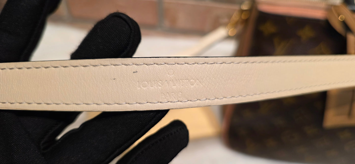 Authentic Louis Vuitton Millefeuille Sesame Peche Tote