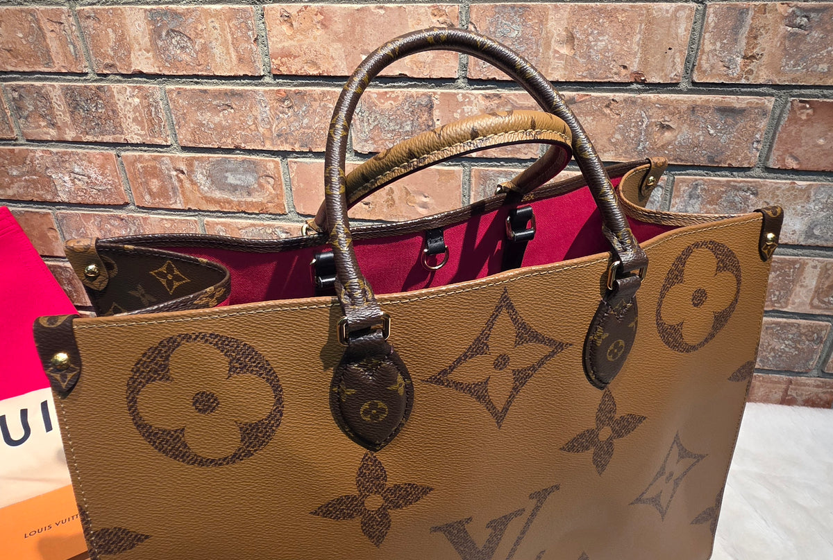 Authentic Louis Vuitton OTG GM Monogram Reverse