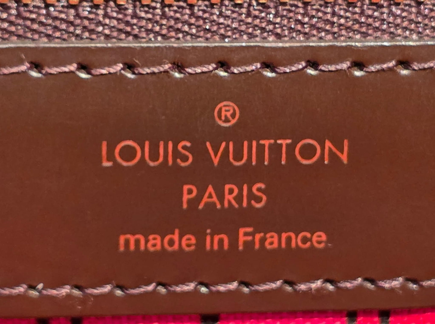 Authentic Louis Vuitton Neverfull MM Damier Ebene