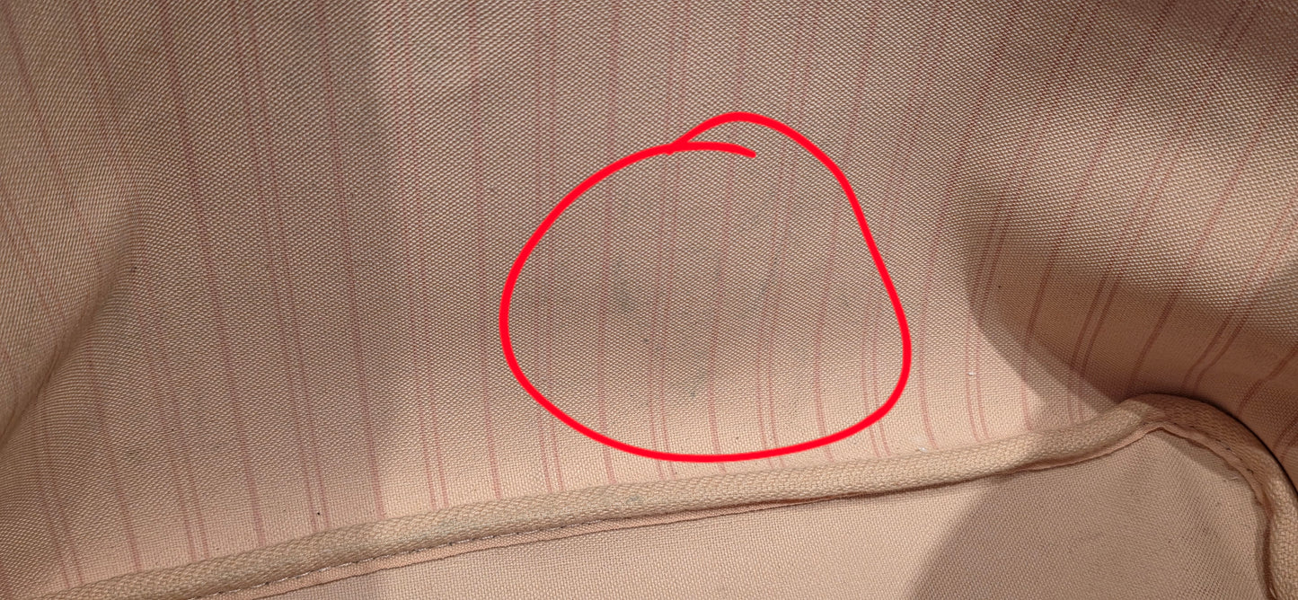 Authentic Louis Vuitton Neverfull MM Damier Azur (Bag Only)