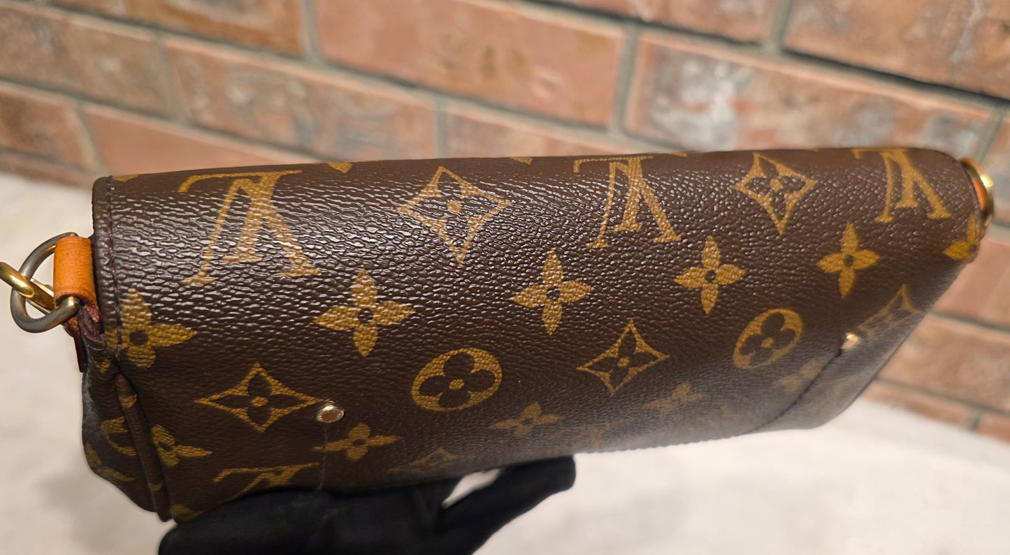 Authentic Louis Vuitton Favorite PM (NO LEATHER STRAP)