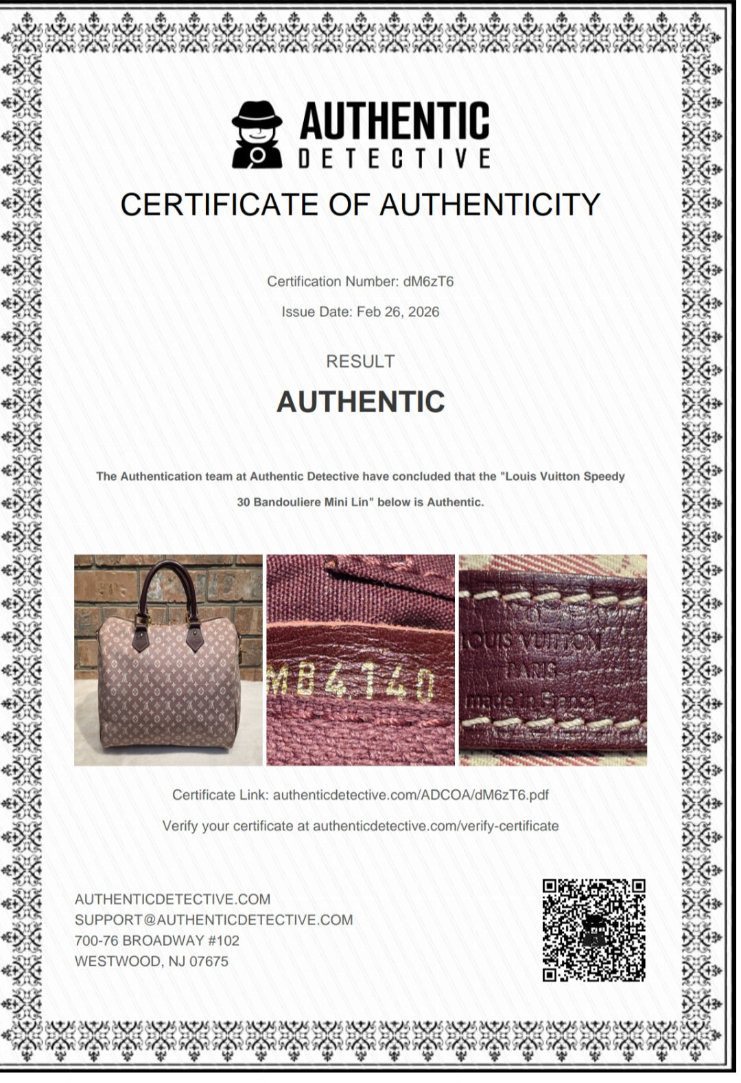 Authentic Louis Vuitton Speedy Bandouliere 30 Mini Lin (Sepia)