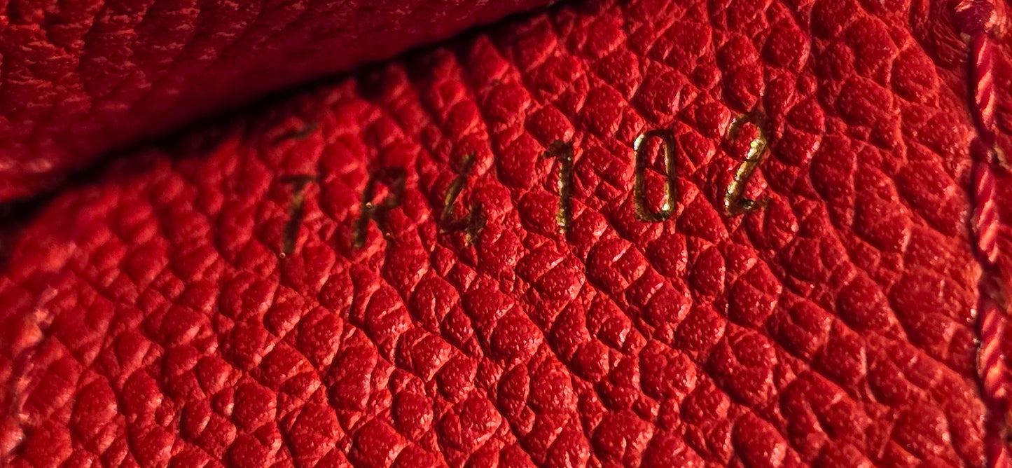 Authentic Louis Vuitton Fascinante Empreinte Red