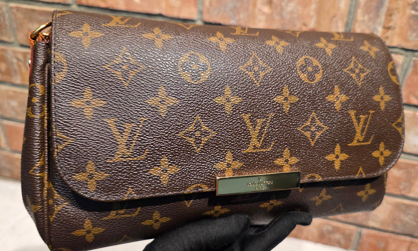 Authentic Louis Vuitton Favorite MM Monogram