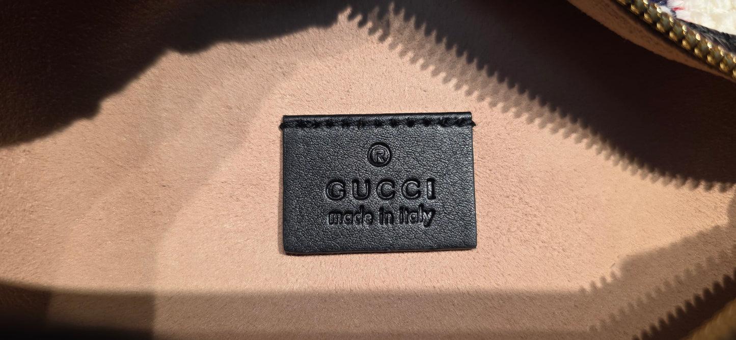 Authentic Gucci Rajah Large Tweed Tote