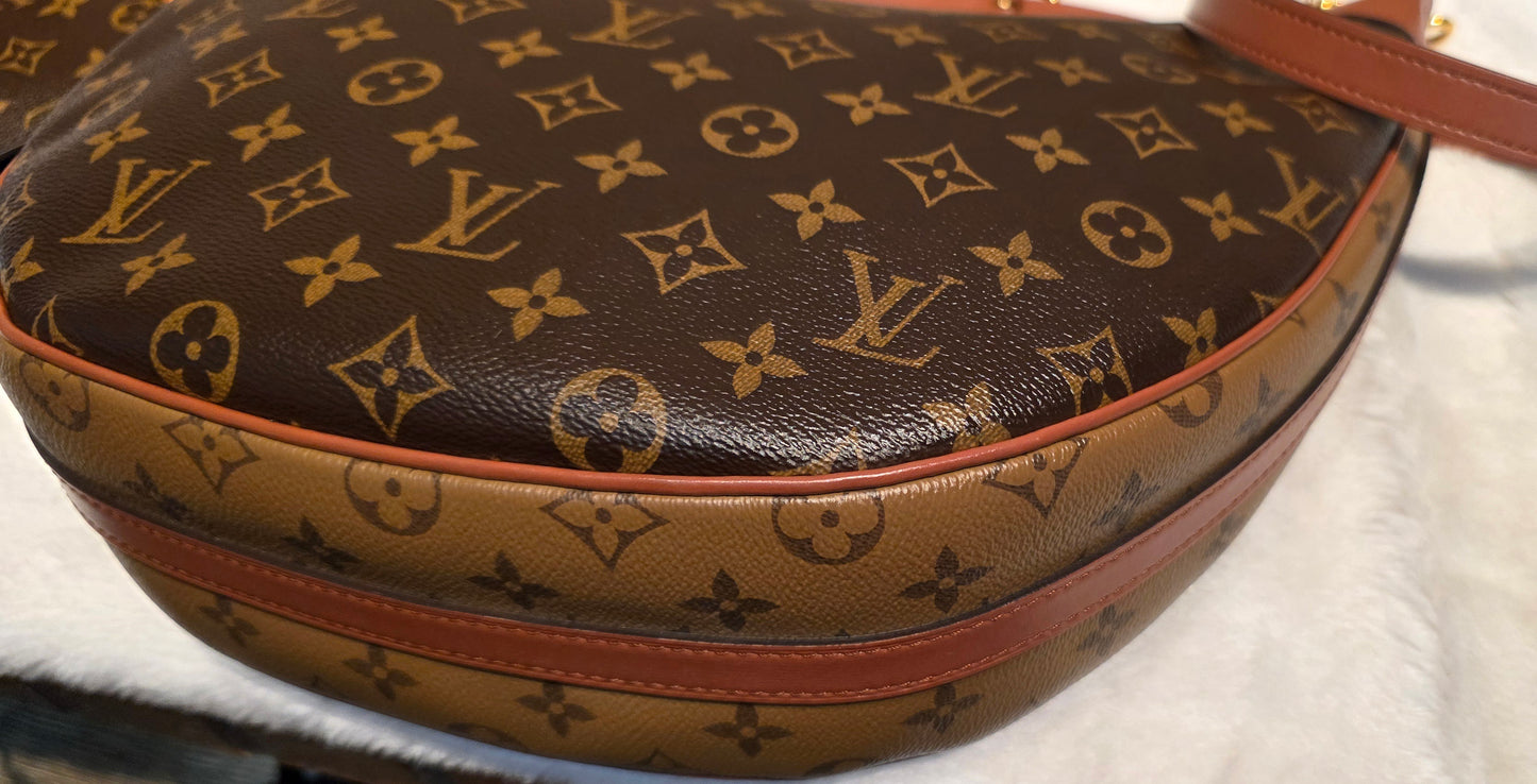 Authentic Louis Vuitton Loop Hobo with Pouch