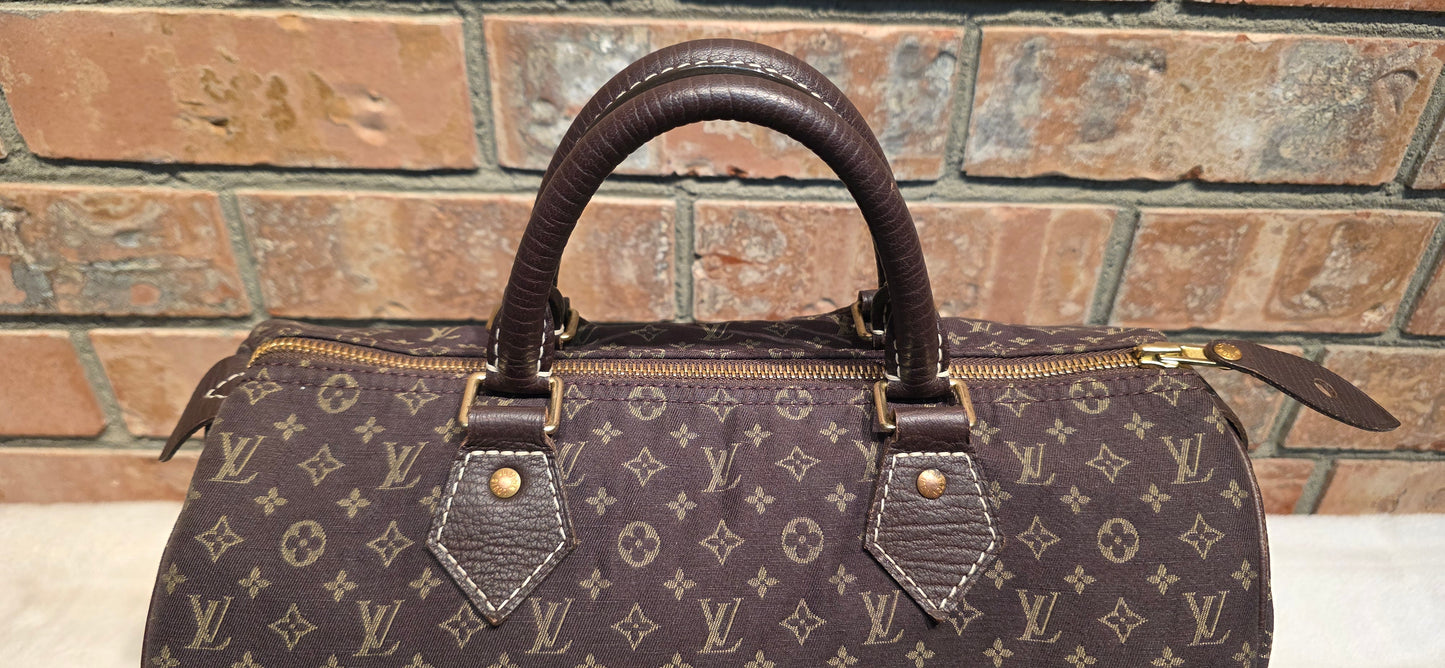 Authentic Louis Vuitton Speedy 30 Mini Lin