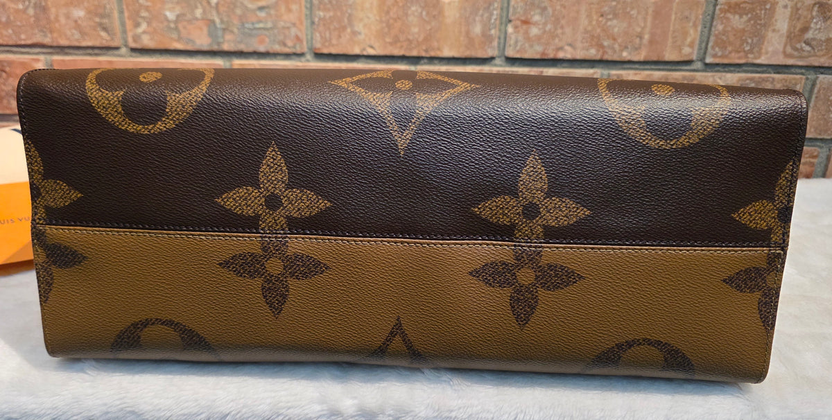 Authentic Louis Vuitton OTG GM Monogram Reverse