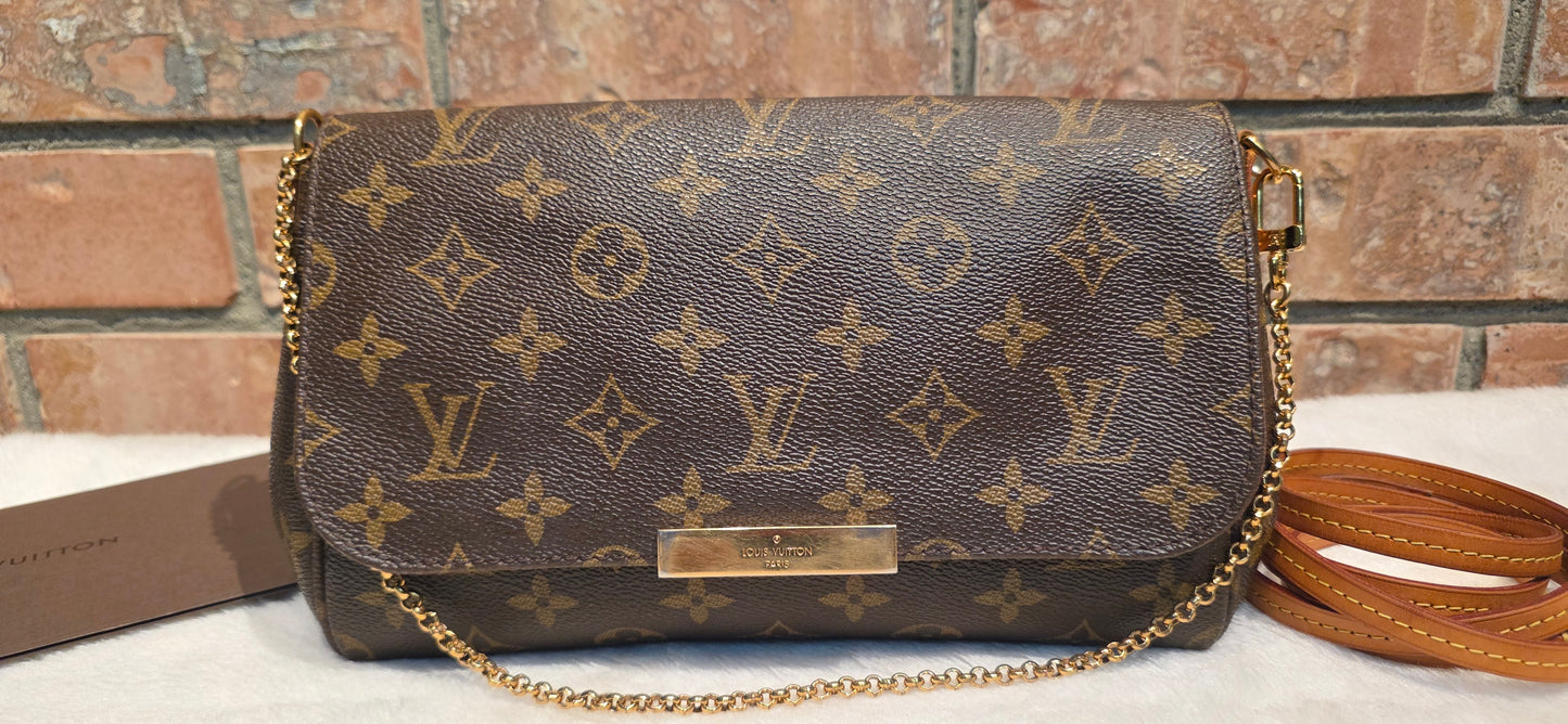 Authentic Louis Vuitton Favorite MM Monogram