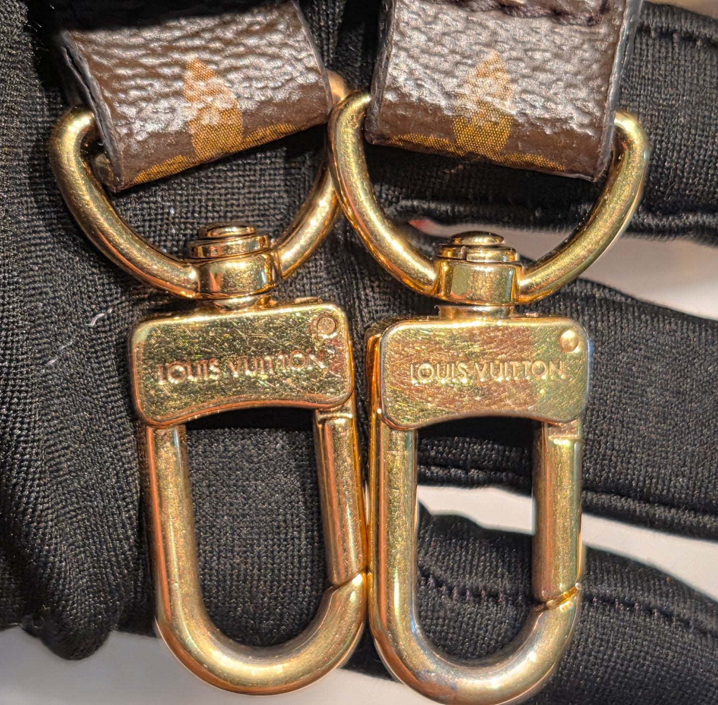 Authentic Louis Vuitton Pallas MM Red