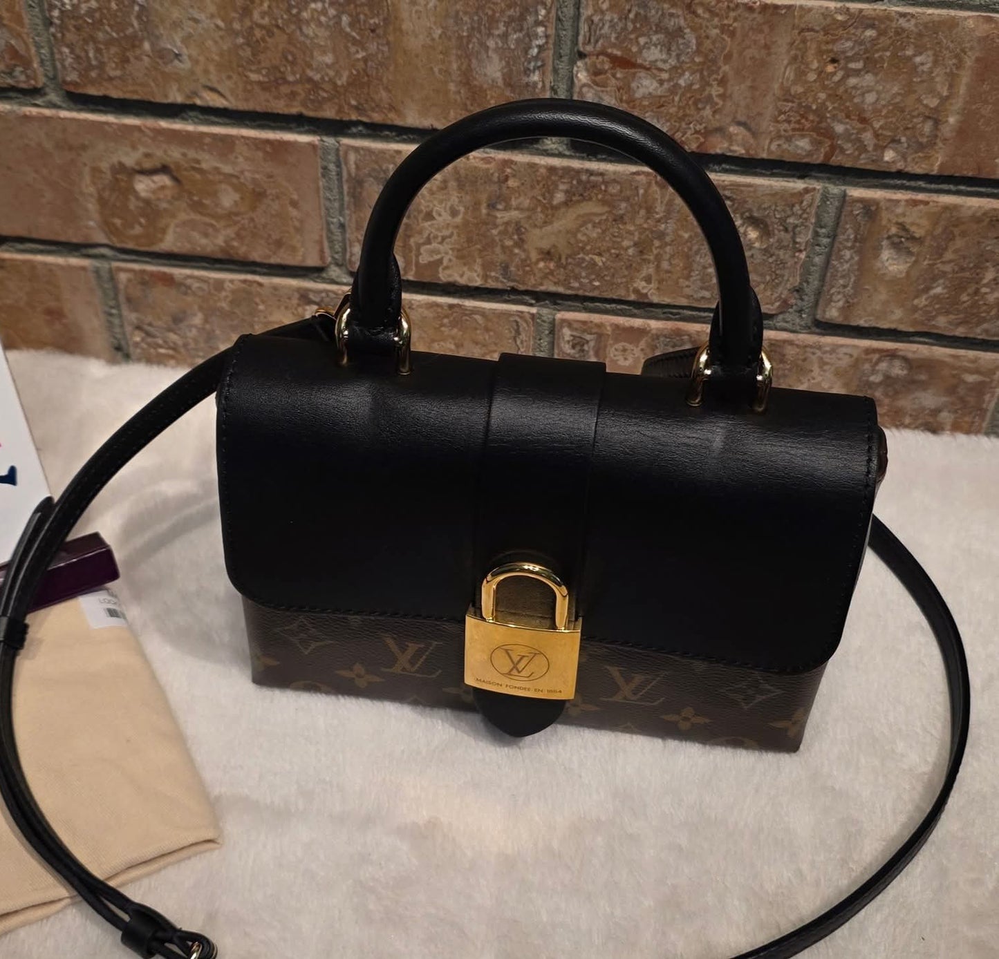 Authentic Louis Vuitton Locky BB Noir