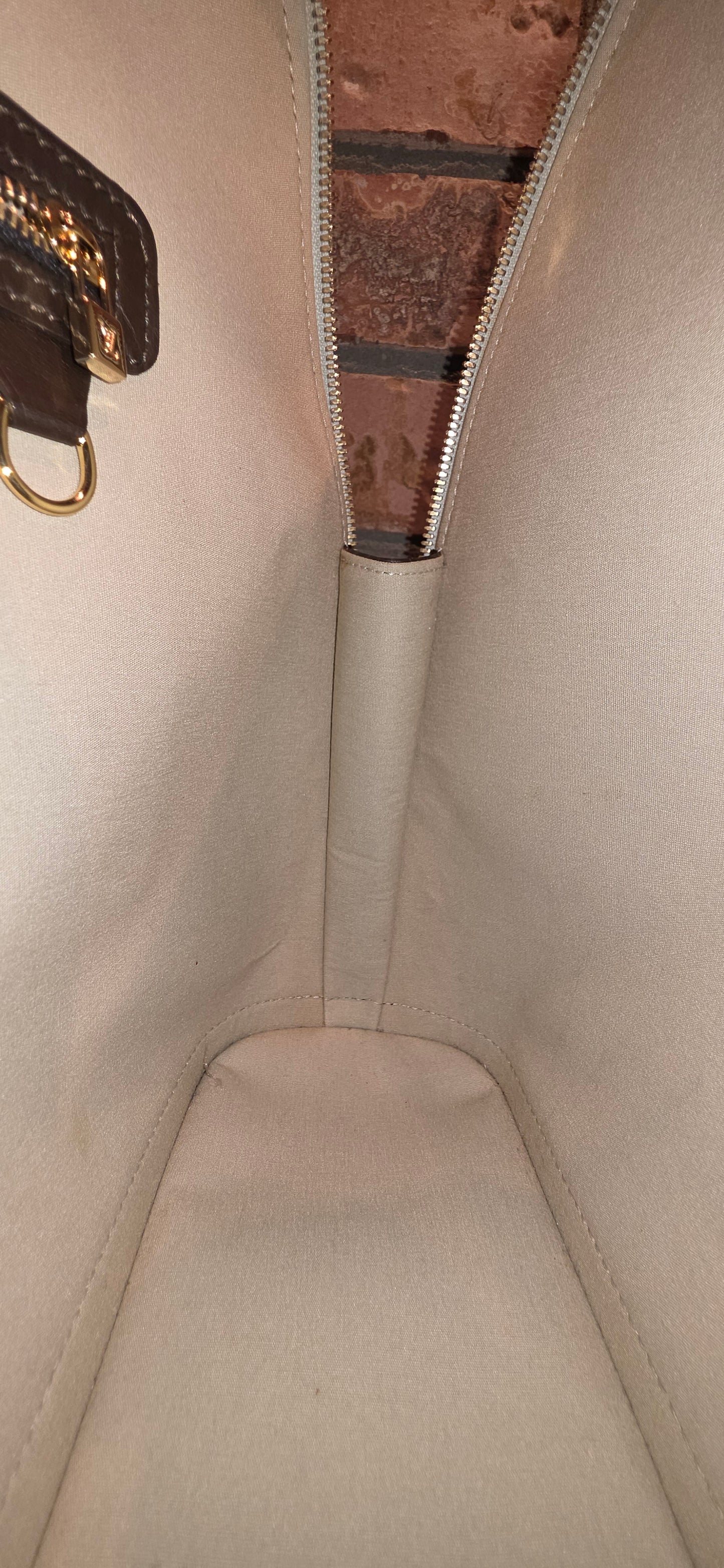 Authentic Louis Vuitton Alma Mini Lin Haut (Tall)