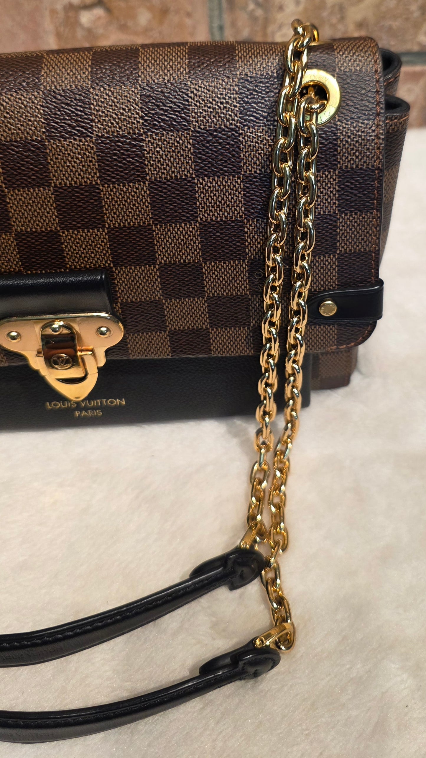 Authentic Louis Vuitton Vavin PM Damier Ebene