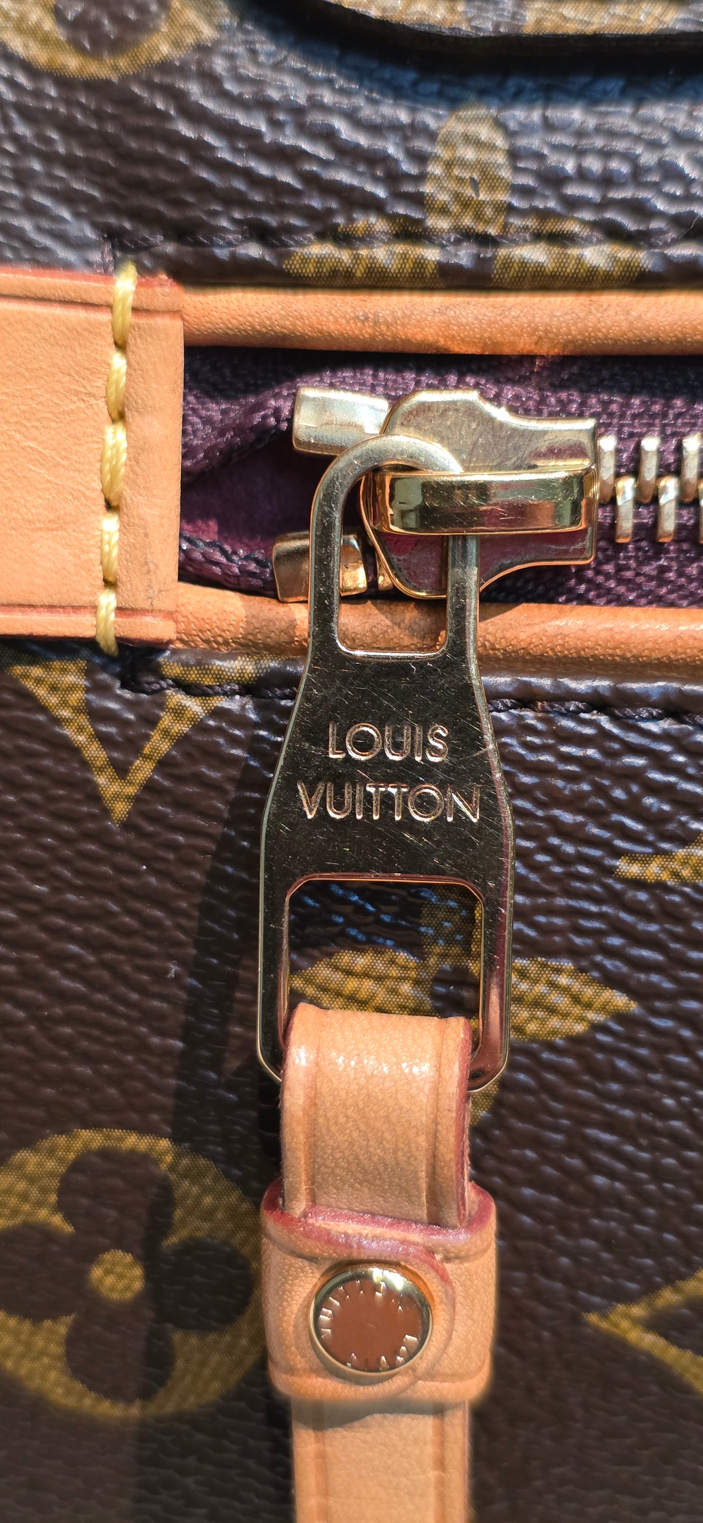 Authentic Louis Vuitton Olympe in Aurore