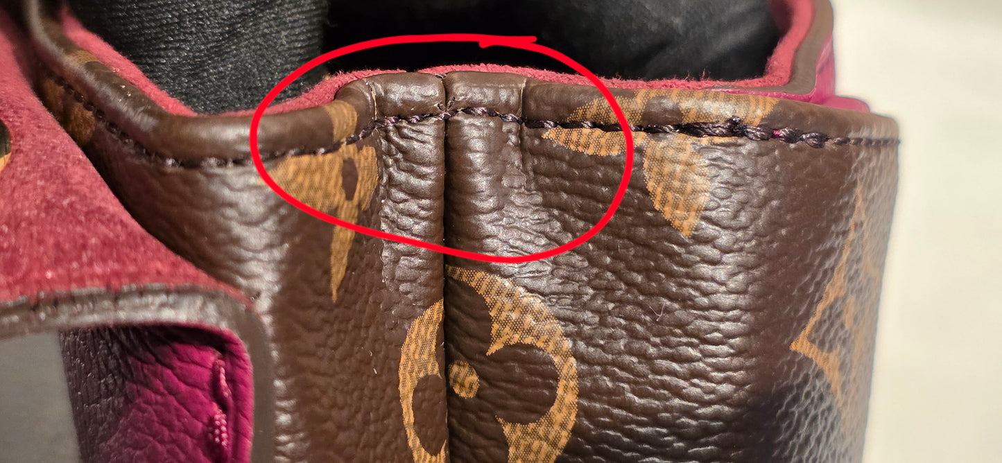 Authentic Louis Vuitton Pallas Chain in Aurore