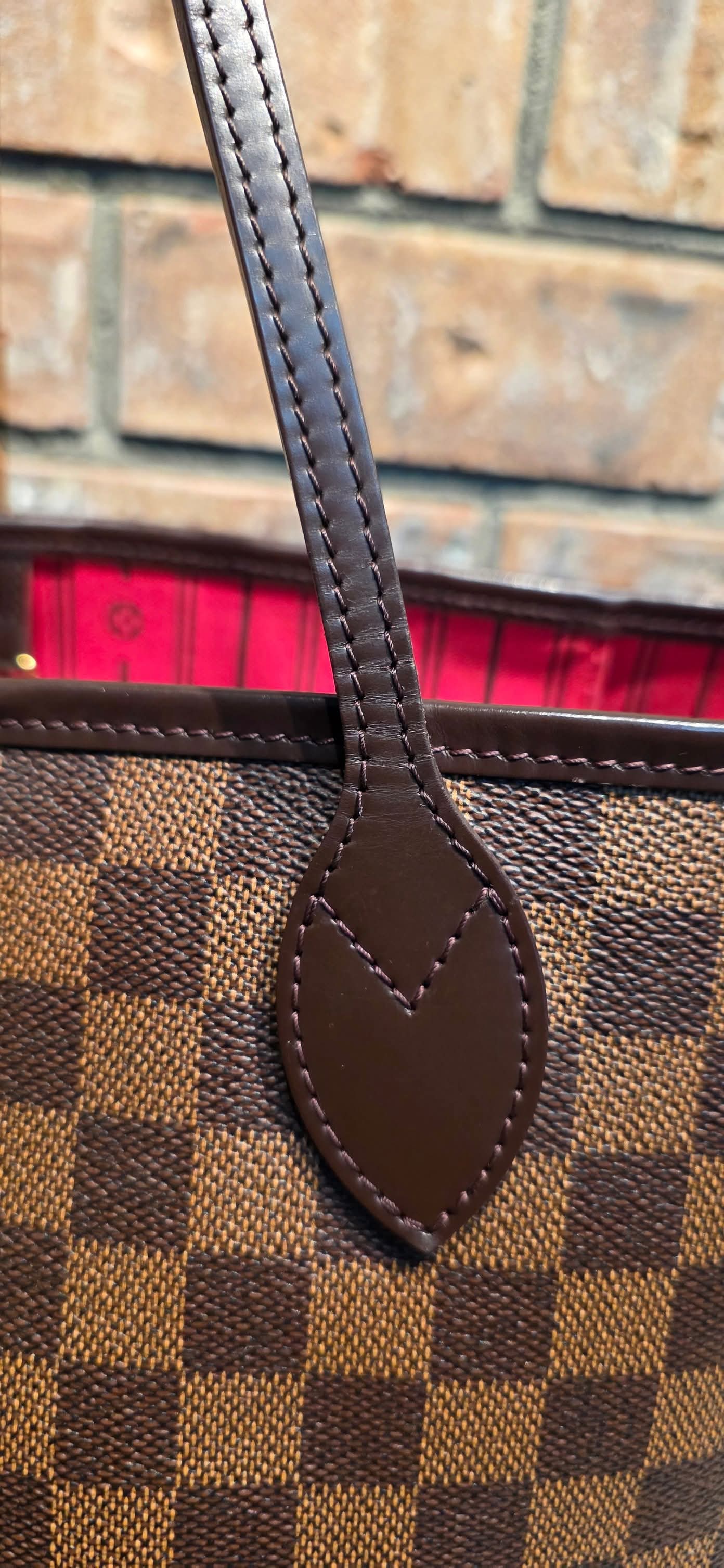 Authentic Louis Vuitton Neverfull MM Damier Ebene
