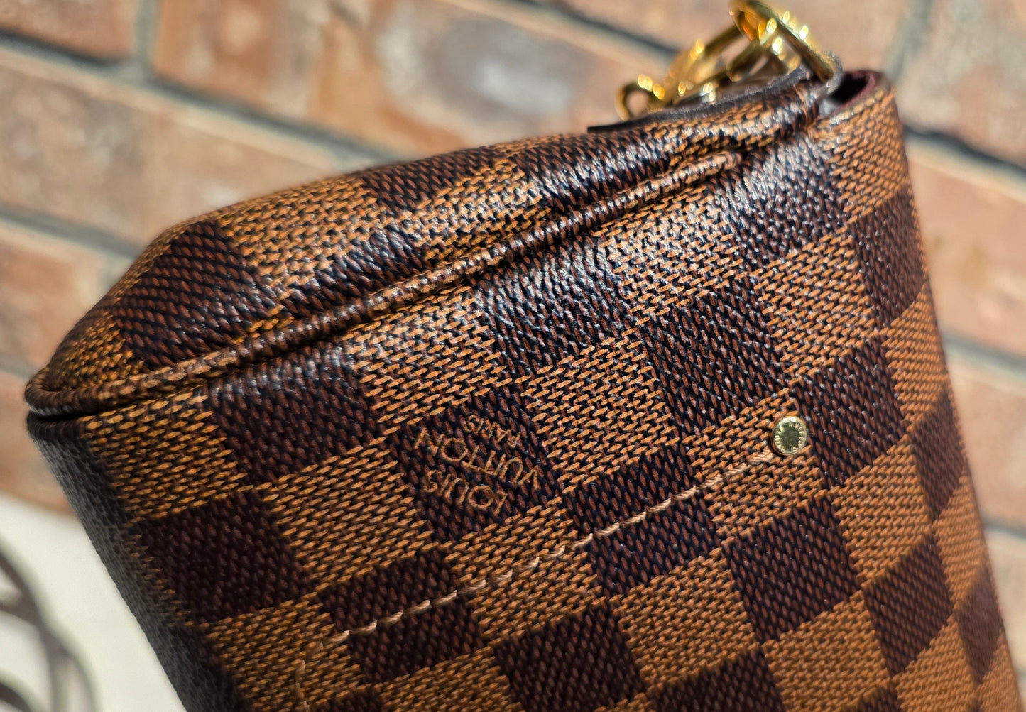 Authentic Louis Vuitton Favorite PM Damier Ebene