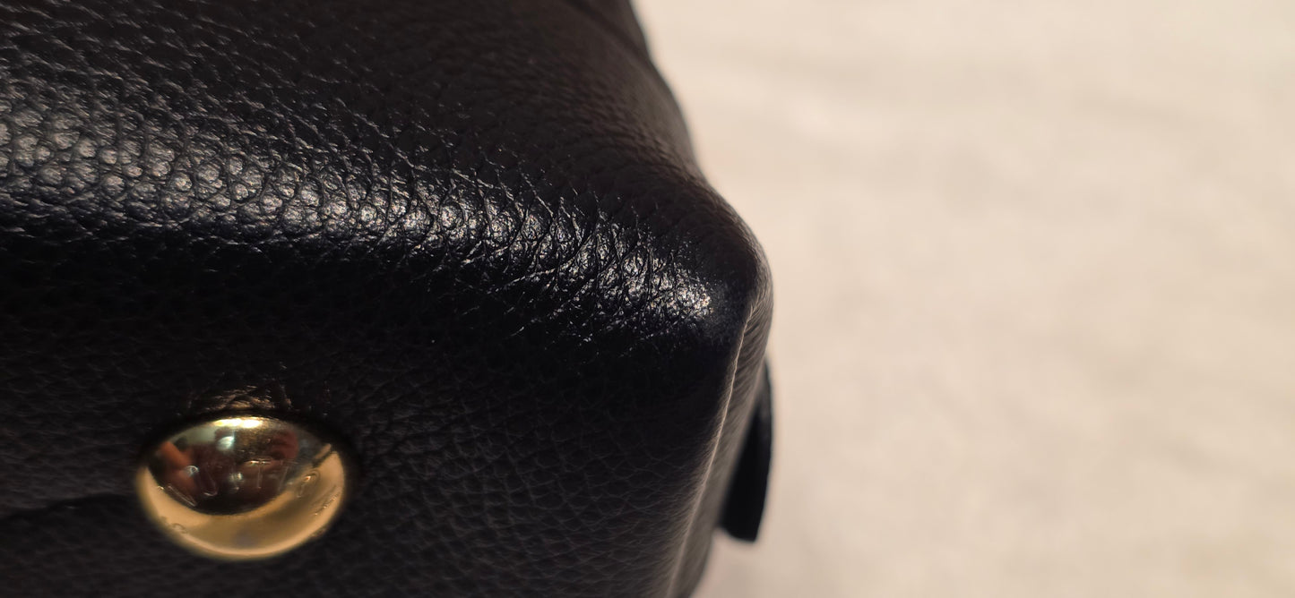Authentic Louis Vuitton Neo Alma BB Empreinte Noir