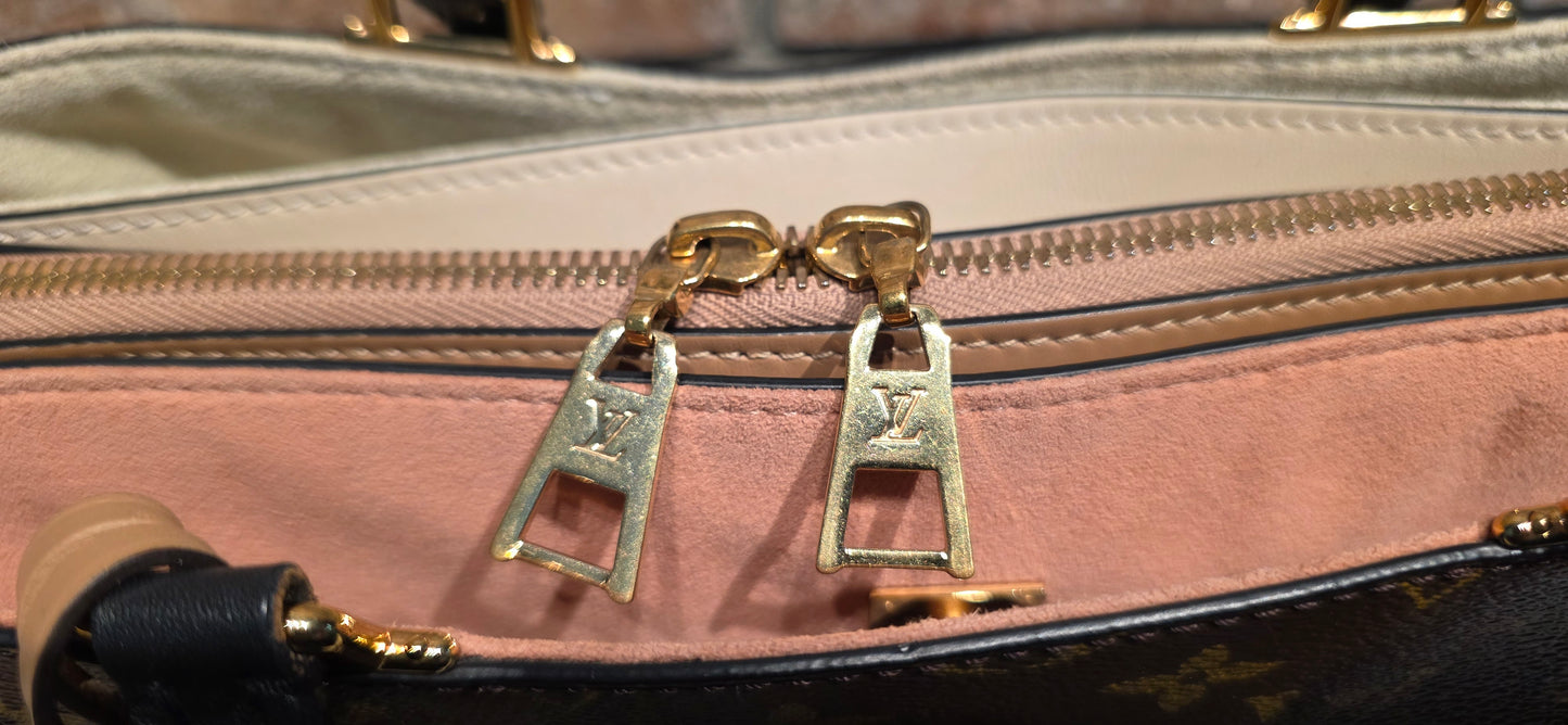 Authentic Louis Vuitton Millefeuille Sesame Peche Tote