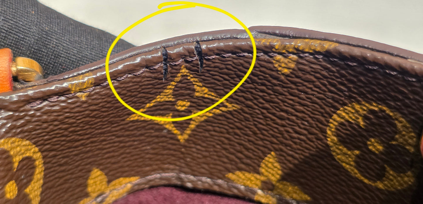 Authentic Louis Vuitton Montaigne BB Monogram