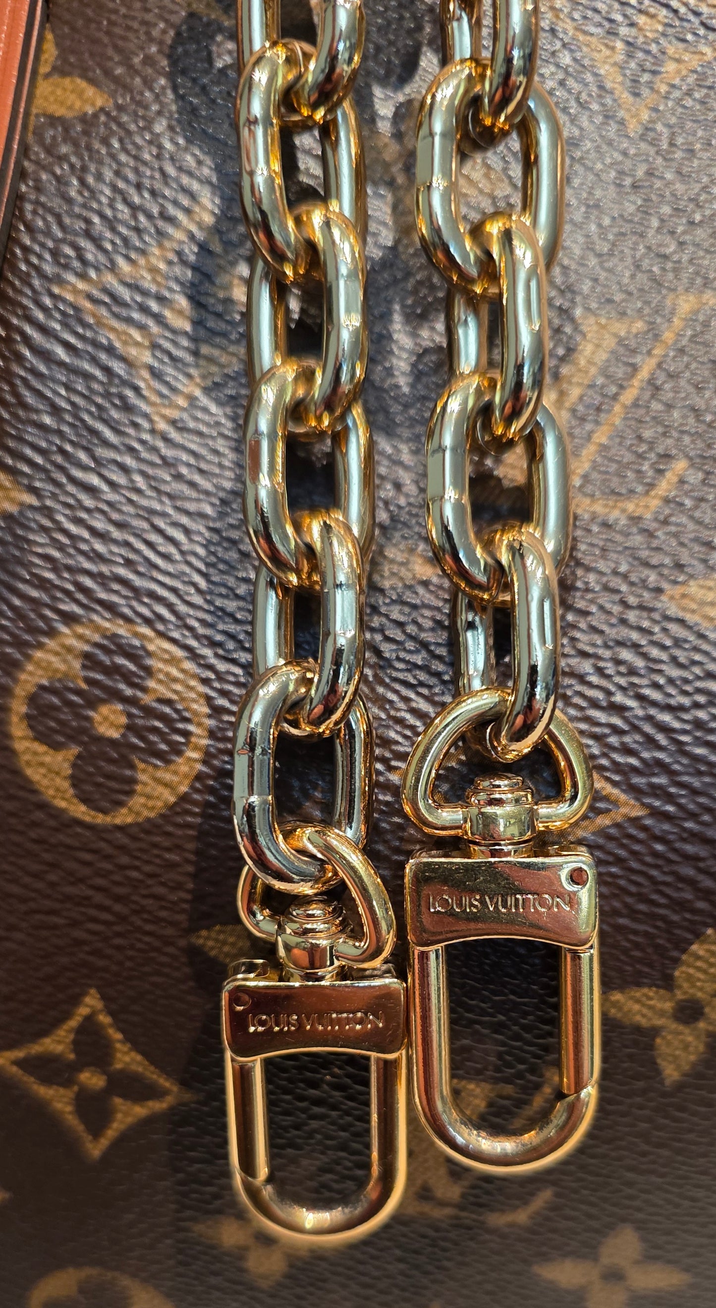 Authentic Louis Vuitton Loop Hobo with Pouch