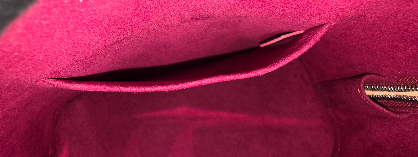Authentic Louis Vuitton Alma BB Epi Leather in Fuchsia