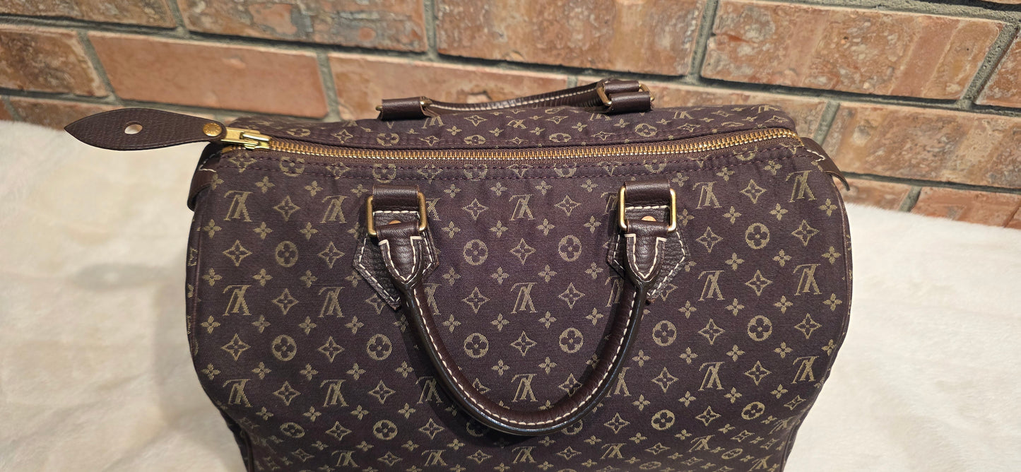 Authentic Louis Vuitton Speedy 30 Mini Lin