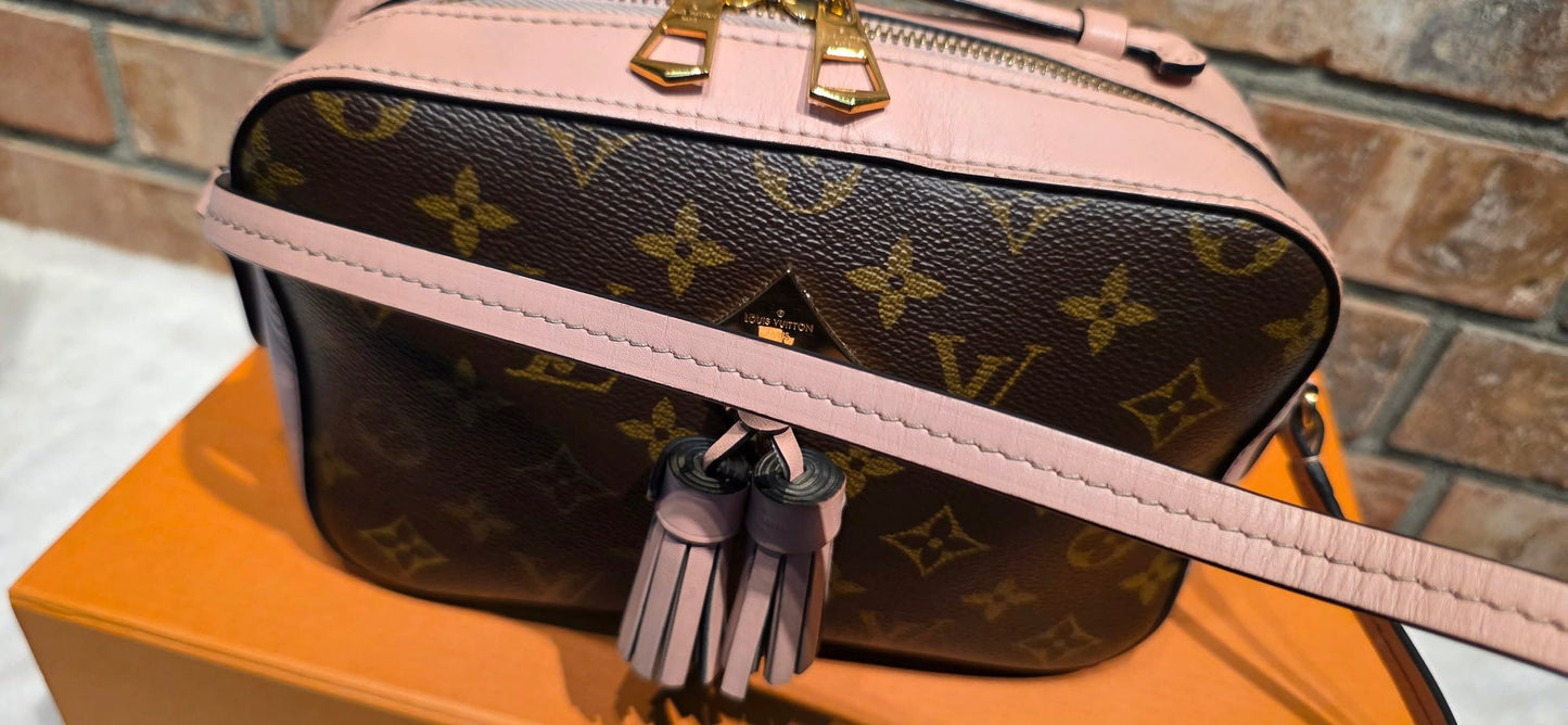 Authentic Louis Vuitton Saintonge Rose Poudre