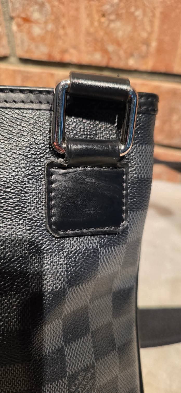 Authentic Louis Vuitton Thomas Crossbody Damier Graphite