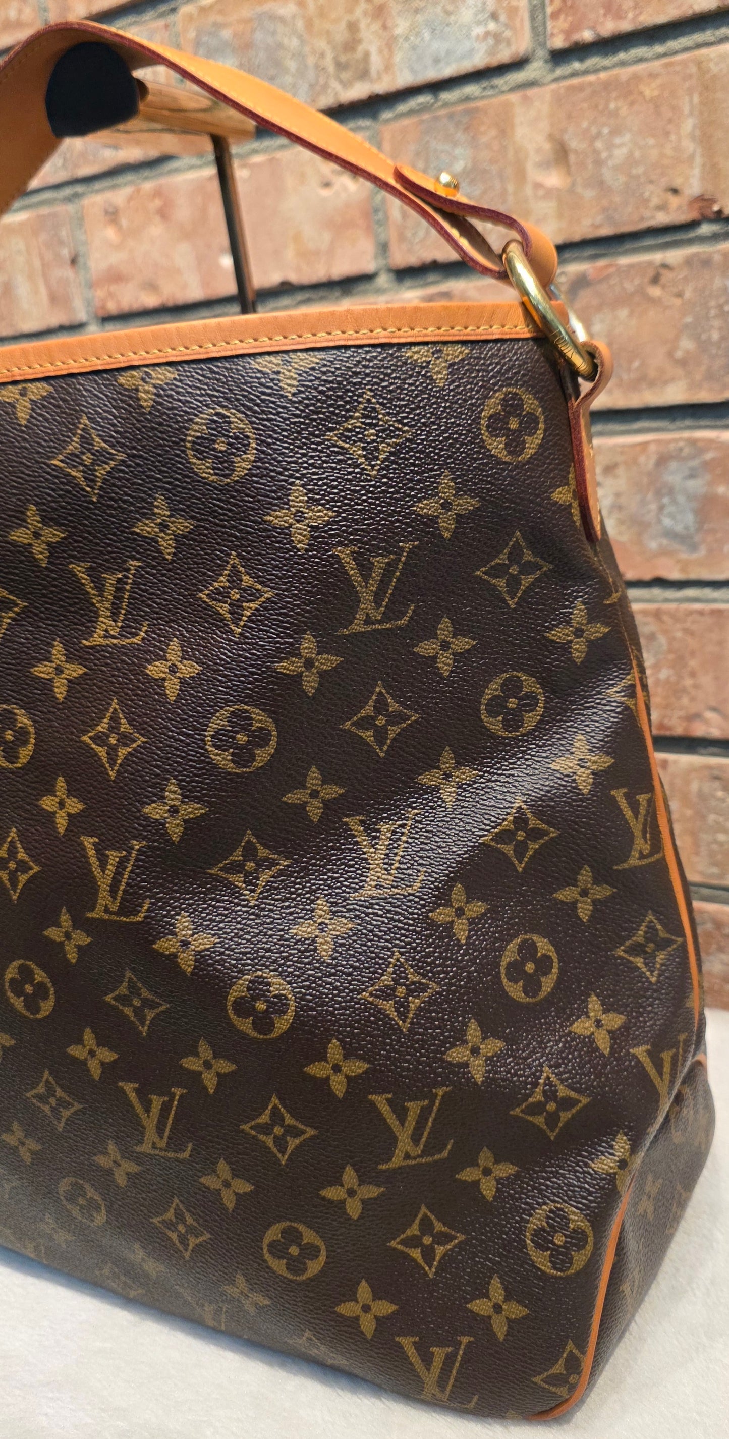 Authentic Louis Vuitton Delightful MM Monogram (FL1191)