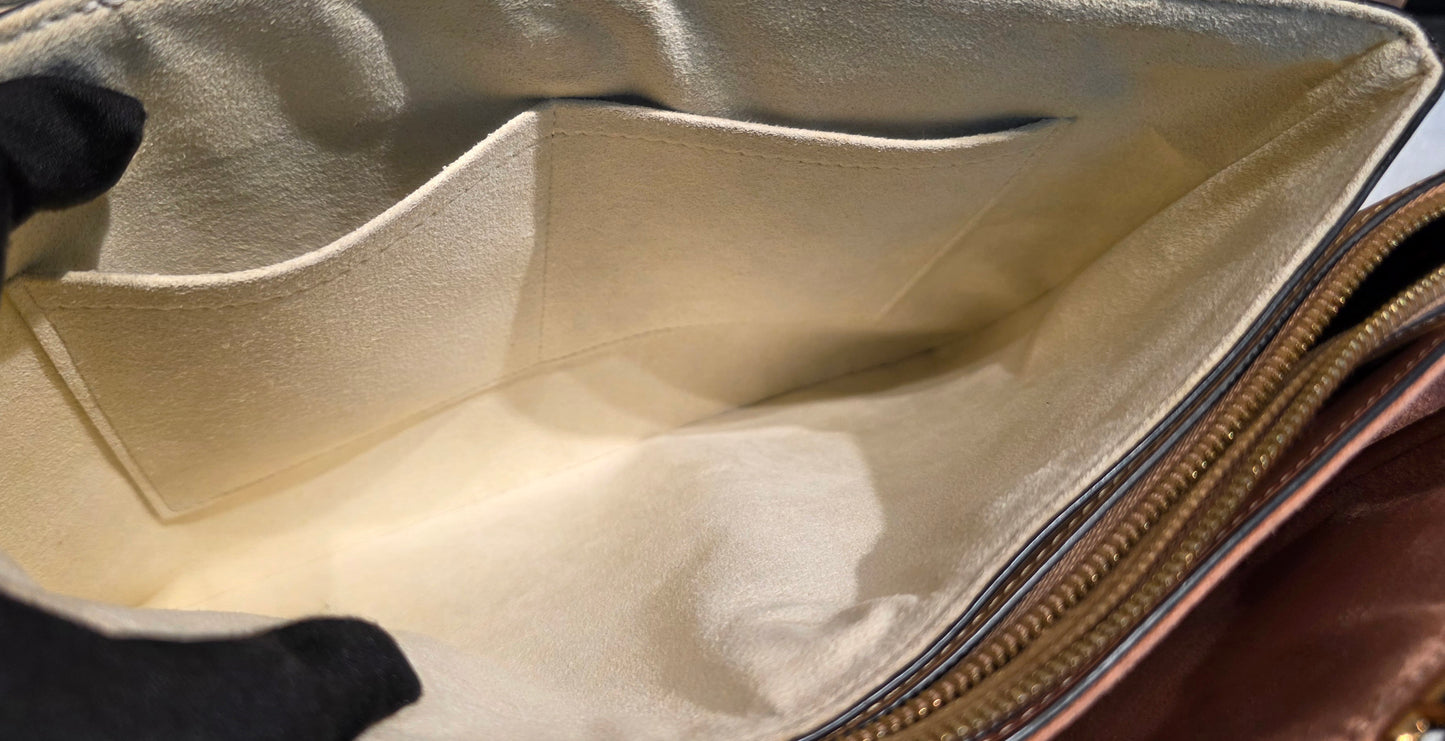 Authentic Louis Vuitton Millefeuille Sesame Peche Tote