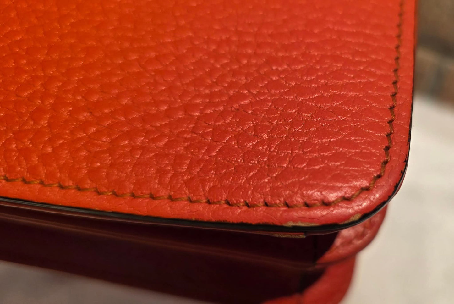 Authentic Gucci GG Interlocking Crossbody in Orange
