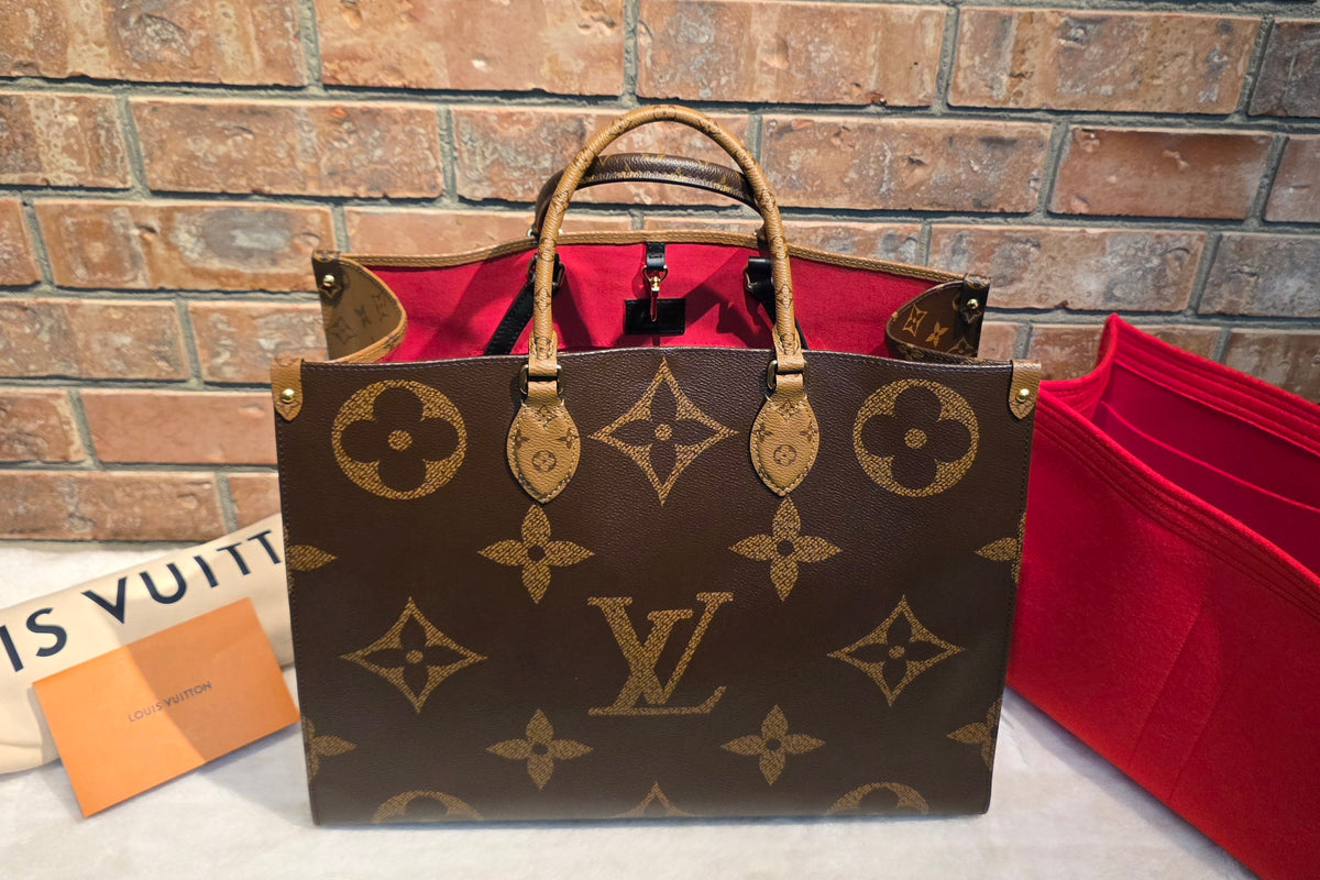 Authentic Louis Vuitton OTG GM Monogram Reverse