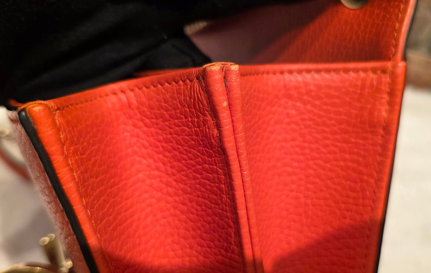 Authentic Gucci GG Interlocking Crossbody in Orange