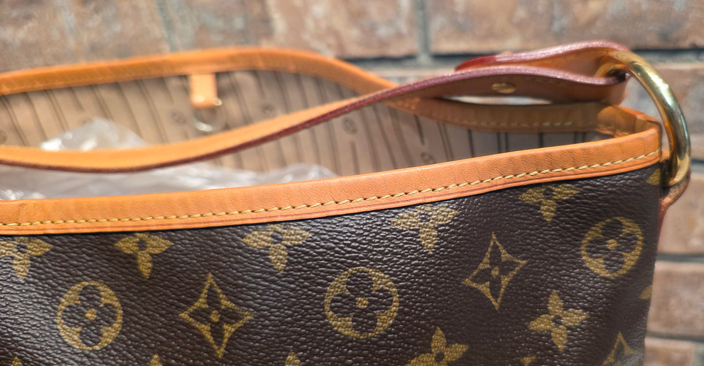 Authentic Louis Vuitton Delightful MM Monogram (FL1191)