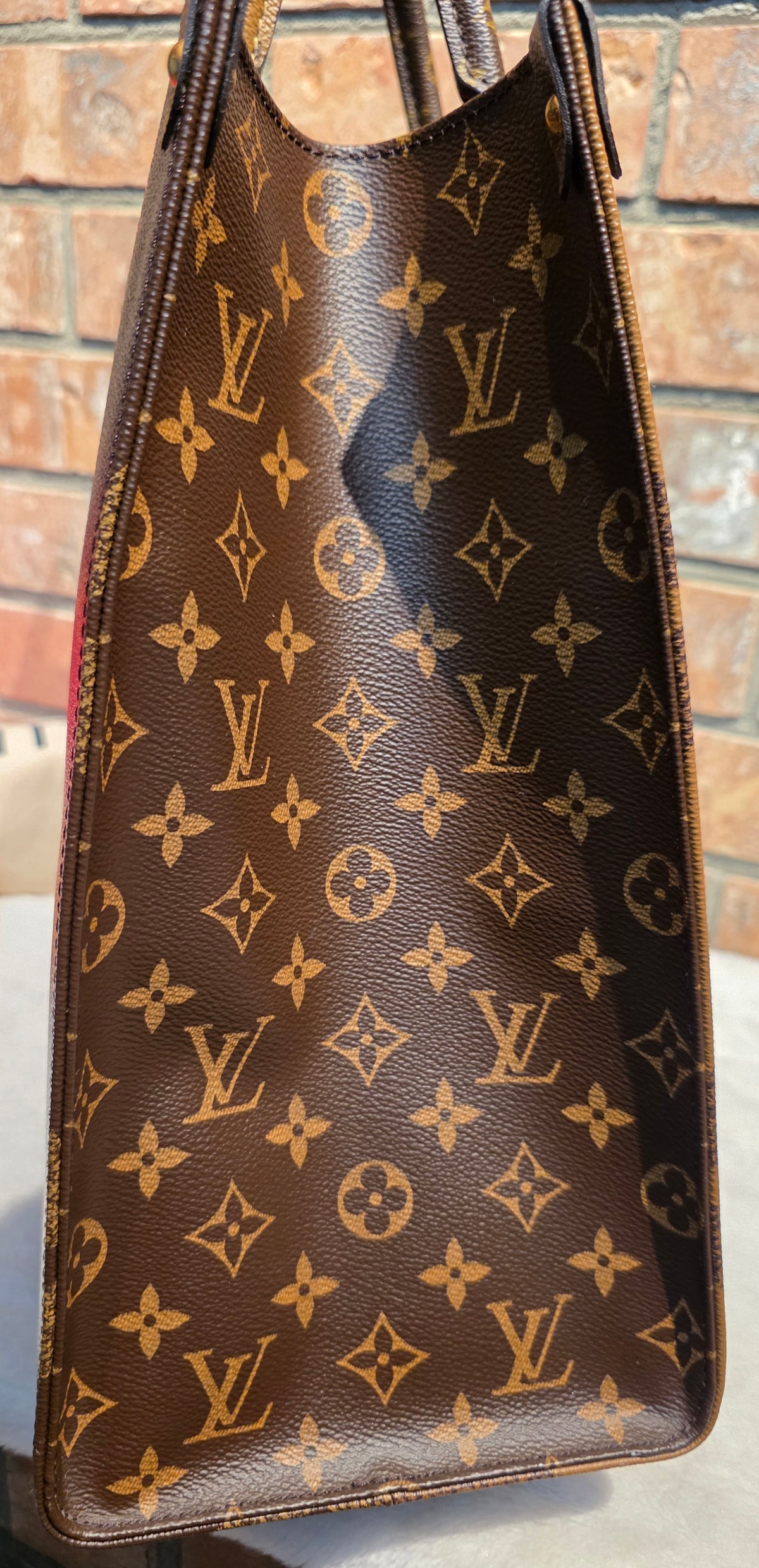 Authentic Louis Vuitton OTG GM Monogram Reverse